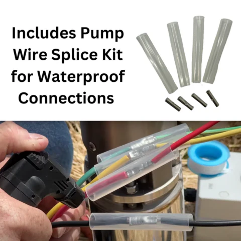 RPS Core Series 1.5 HP 220V, 3-Wire | Submersible Well Pump + Engineered Impeller | 100 ft Head, 44–66 GPM | 40RPS15 Complete Kit - Image 5