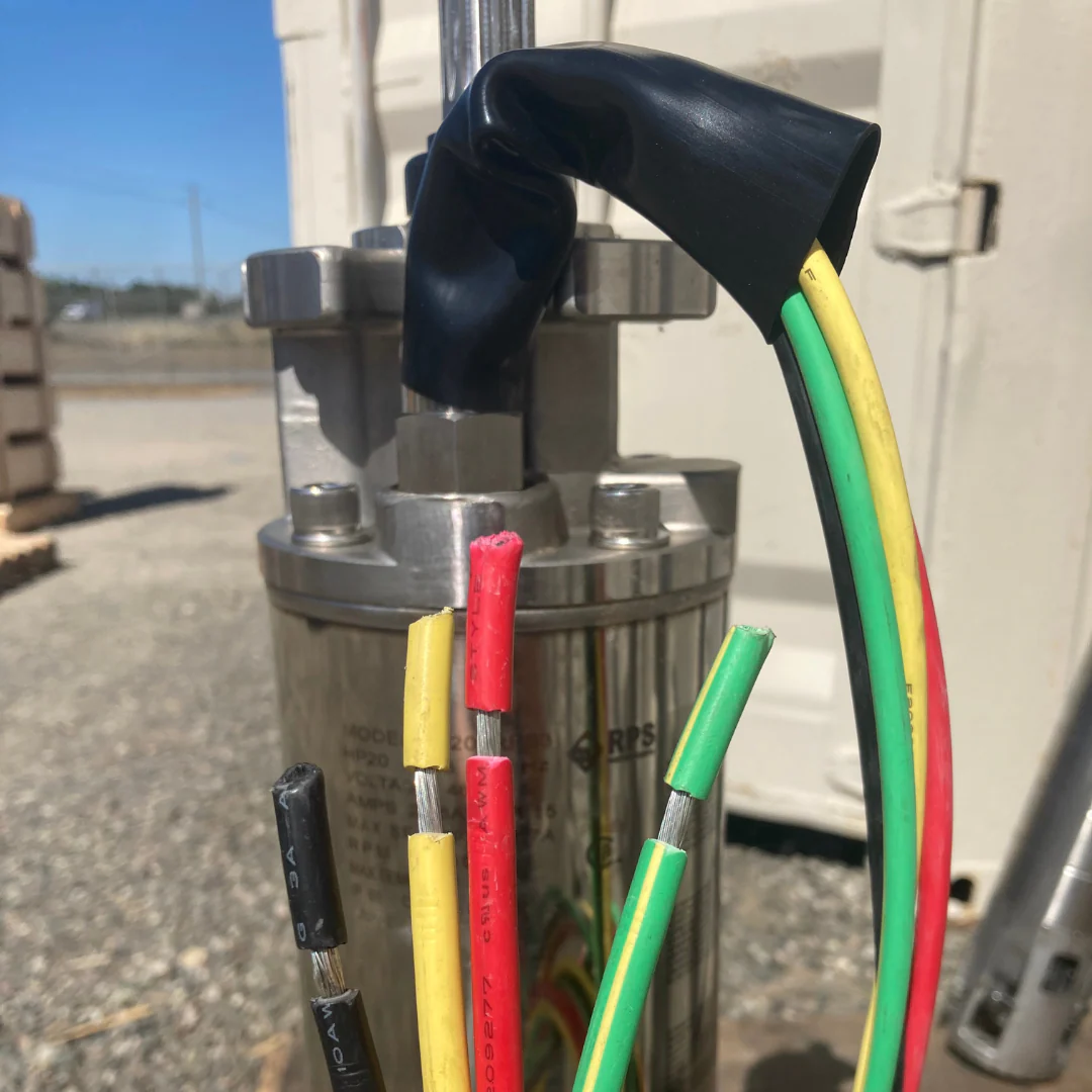 RPS 20HP 480V 40RPS200, Up to 1,450FT Head, 15 to 53GPM, Stainless Steel Submersible Pump End + Motor - Image 5