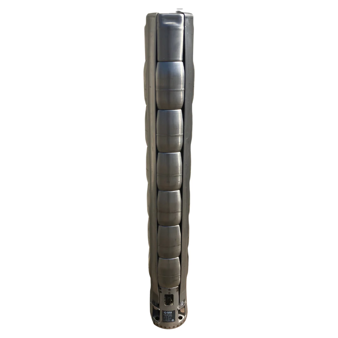 RPS 25HP 480V 300RPS250, Up to 325FT Head, 170 to 396GPM, Stainless Steel Submersible Pump End + Motor - Image 7