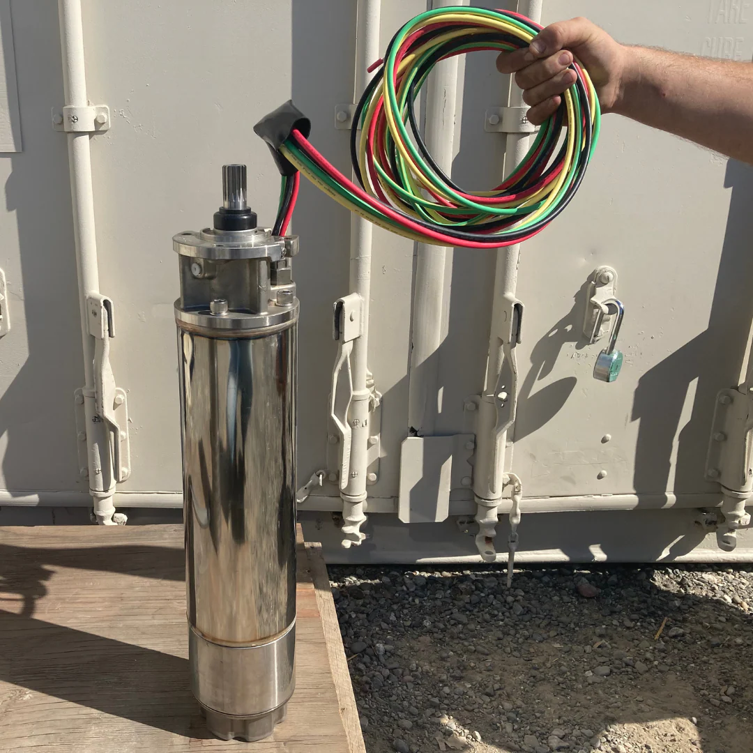 RPS 25HP 480V 500RPS250, Up to 200FT Head, 329 to 660GPM, Stainless Steel Submersible Pump End + Motor - Image 3