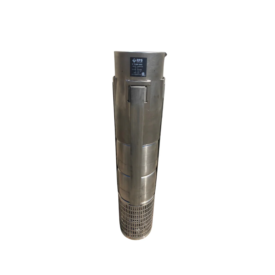 RPS 25HP 480V 400RPS250, Up to 225FT Head, 249 to 528GPM, Stainless Steel Submersible Pump End + Motor - Image 6